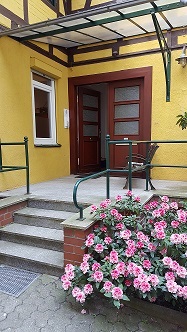 Eingangsbereich der Büro- und Beratungsräume der Kremkau & Stein GbR